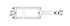 APSCO C-9802-PK Hydraulic Cylinder Hydraulic Cylinder - Belly Dump, 8" Bore, 26" Stroke, Steel, Double Acting