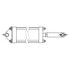 APSCO C-5331-PK Hydraulic Cylinder Hydraulic Cylinder - Tailgate Latch, 2.5" Bore x 14" Stroke, Double Acting