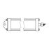 APSCO C-6010 Hydraulic Cylinder Hydraulic Cylinder - Tailgate Latch, 3.5" Bore x 10" Stroke, Double Acting