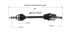 NCV11537 by GSP AUTO PARTS NORTH AMERICA INC - NEW CV AXLE