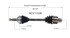 NCV11538 by GSP AUTO PARTS NORTH AMERICA INC - NEW CV AXLE