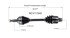 NCV11540 by GSP AUTO PARTS NORTH AMERICA INC - NEW CV AXLE