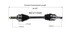 NCV11545 by GSP AUTO PARTS NORTH AMERICA INC - CV AXLE