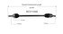 NCV11548 by GSP AUTO PARTS NORTH AMERICA INC - NEW CV AXLE