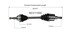 NCV11550 by GSP AUTO PARTS NORTH AMERICA INC - NEW CV AXLE