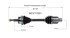 NCV11551 by GSP AUTO PARTS NORTH AMERICA INC - NEW CV AXLE