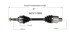 NCV11569 by GSP AUTO PARTS NORTH AMERICA INC - NEW CV AXLE