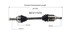 NCV11570 by GSP AUTO PARTS NORTH AMERICA INC - NEW CV AXLE