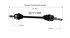 NCV11995 by GSP AUTO PARTS NORTH AMERICA INC - NEW CV AXLE