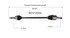 NCV12002 by GSP AUTO PARTS NORTH AMERICA INC - NEW CV Axle