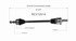 NCV12014 by GSP AUTO PARTS NORTH AMERICA INC - NEW CV Axle