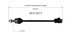 NCV12017 by GSP AUTO PARTS NORTH AMERICA INC - NEW CV Axle