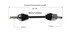 NCV12053 by GSP AUTO PARTS NORTH AMERICA INC - CV AXLE