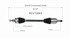 NCV12063 by GSP AUTO PARTS NORTH AMERICA INC - NEW CV Axle