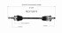 NCV12073 by GSP AUTO PARTS NORTH AMERICA INC - NEW CV Axle