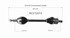 NCV12072 by GSP AUTO PARTS NORTH AMERICA INC - NEW CV Axle