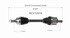 NCV12074 by GSP AUTO PARTS NORTH AMERICA INC - NEW CV Axle