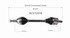 NCV12076 by GSP AUTO PARTS NORTH AMERICA INC - NEW CV Axle