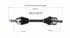 NCV12075 by GSP AUTO PARTS NORTH AMERICA INC - NEW CV Axle