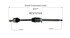 NCV12103 by GSP AUTO PARTS NORTH AMERICA INC - NEW CV Axle