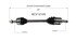 NCV12105 by GSP AUTO PARTS NORTH AMERICA INC - NEW CV Axle