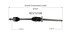 NCV12106 by GSP AUTO PARTS NORTH AMERICA INC - NEW CV Axle