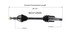 NCV12505 by GSP AUTO PARTS NORTH AMERICA INC - NEW CV AXLE