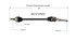 NCV12522 by GSP AUTO PARTS NORTH AMERICA INC - NEW CV AXLE