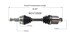 NCV12529 by GSP AUTO PARTS NORTH AMERICA INC - NEW CV AXLE