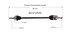 NCV12530 by GSP AUTO PARTS NORTH AMERICA INC - CV AXLE