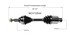 NCV12544 by GSP AUTO PARTS NORTH AMERICA INC - NEW CV AXLE