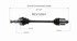 NCV12551 by GSP AUTO PARTS NORTH AMERICA INC - CV AXLE