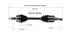 NCV12553 by GSP AUTO PARTS NORTH AMERICA INC - NEW CV AXLE