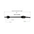 NCV12556 by GSP AUTO PARTS NORTH AMERICA INC - NEW CV AXLE