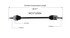 NCV12554 by GSP AUTO PARTS NORTH AMERICA INC - NEW CV AXLE