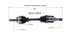 NCV12557 by GSP AUTO PARTS NORTH AMERICA INC - NEW CV AXLE