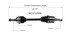 NCV12559 by GSP AUTO PARTS NORTH AMERICA INC - CV AXLE