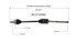 NCV12560 by GSP AUTO PARTS NORTH AMERICA INC - CV AXLE