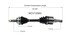 NCV12563 by GSP AUTO PARTS NORTH AMERICA INC - CV AXLE