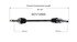 NCV12600 by GSP AUTO PARTS NORTH AMERICA INC - New CV Axle