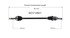 NCV12601 by GSP AUTO PARTS NORTH AMERICA INC - New CV Axle