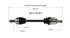 NCV75057 by GSP AUTO PARTS NORTH AMERICA INC - NEW CV Axle