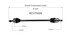 NCV75059 by GSP AUTO PARTS NORTH AMERICA INC - NEW CV Axle