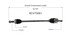 NCV75061 by GSP AUTO PARTS NORTH AMERICA INC - NEW CV Axle