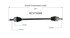 NCV75066 by GSP AUTO PARTS NORTH AMERICA INC - NEW CV Axle