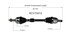 NCV75072 by GSP AUTO PARTS NORTH AMERICA INC - New CV Axle