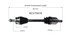 NCV75076 by GSP AUTO PARTS NORTH AMERICA INC - NEW CV Axle