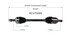 NCV75080 by GSP AUTO PARTS NORTH AMERICA INC - New CV Axle