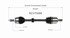 NCV75086 by GSP AUTO PARTS NORTH AMERICA INC - New CV Axle