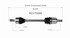 NCV75088 by GSP AUTO PARTS NORTH AMERICA INC - New CV Axle